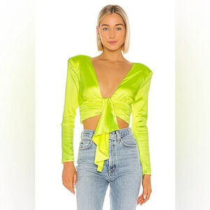 Vega Blouse in Chartreuse
NBD
Color:Chartreuse‎ Small